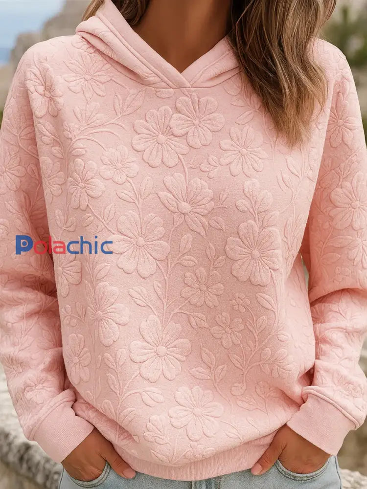 Sweatshirt Femme Rose Art Floral Rose / S