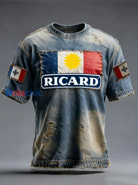 T-shirt à manches courtes Ricard Homme comme image / S