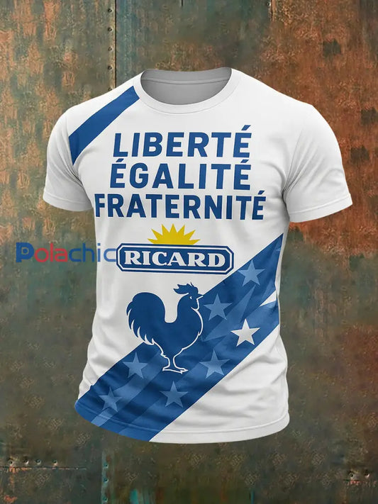 T-shirt à manches courtes Ricard Homme A / S