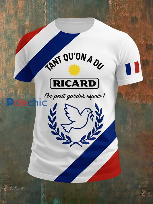 T-shirt à manches courtes Ricard Homme A / S