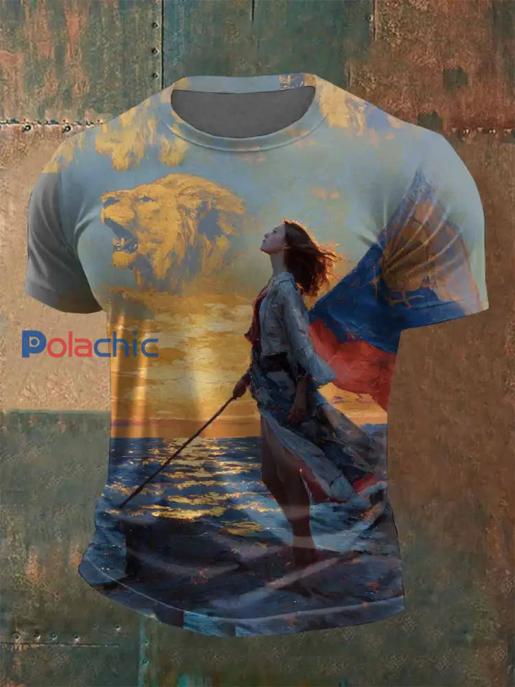 T-Shirt À Manches Courtes Vintage Marianna Pour Homme comme image / S