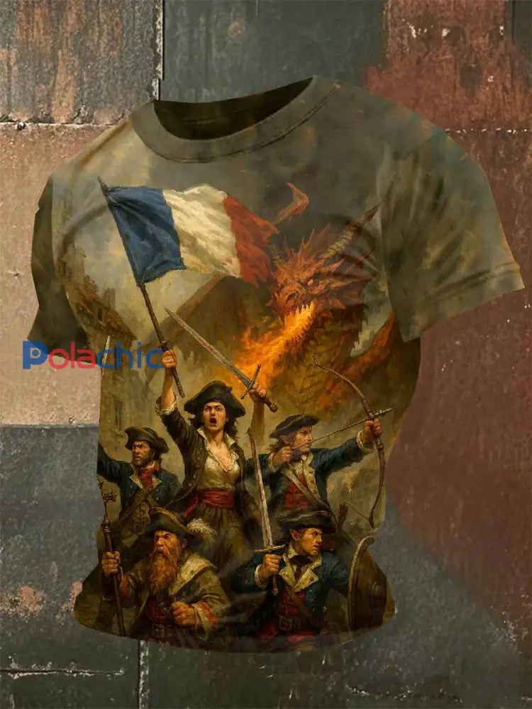 T-Shirt À Manches Courtes Vintage Marianna Pour Homme comme image / S