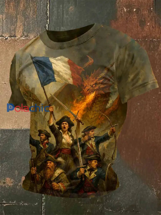 T-Shirt À Manches Courtes Vintage Marianna Pour Homme comme image / S
