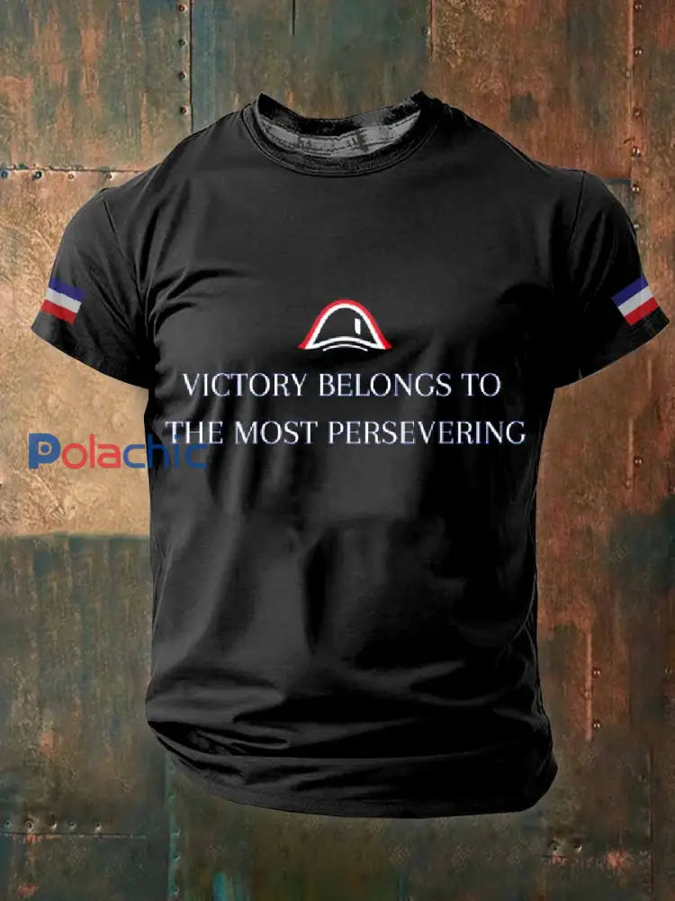 T-Shirt À Manches Courtes Vintage Napoléon Pour Homme comme image / S
