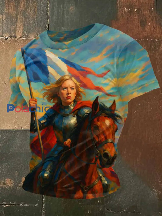 T Shirt Décontracté À Imprimé Marianna Vintage comme image / S