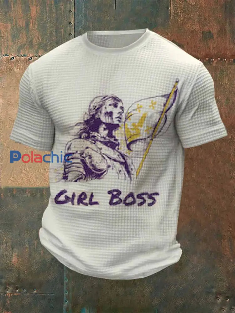 T-Shirt Décontracté À Motif Joan Of Arc Vintage comme image / S