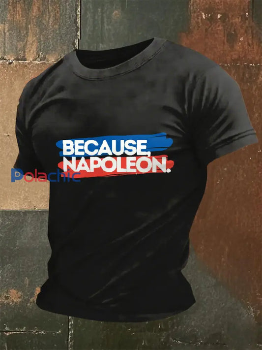 T-Shirt Décontracté Imprimé Français Vintage comme image / S