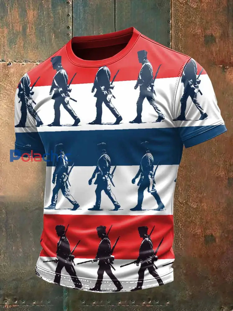 T-Shirt Décontracté Imprimé Vintage comme image / S