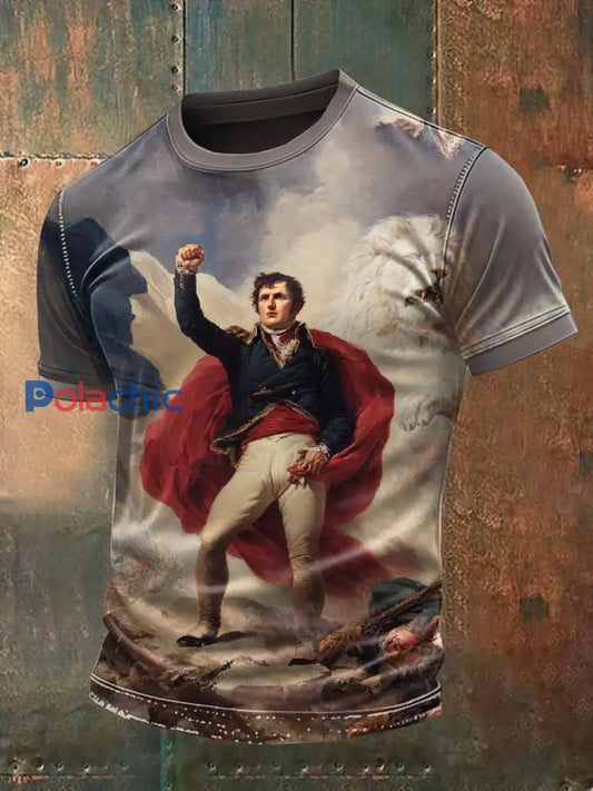 T-Shirt Décontracté Imprimé Vintage comme image / S