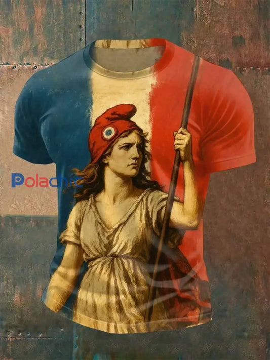 T Shirt Décontracté Vintage Mariana Imprimé comme image / S