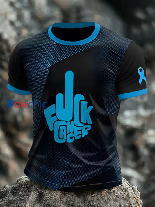 T shirt F * K Prostate Cancer Homme comme image / S