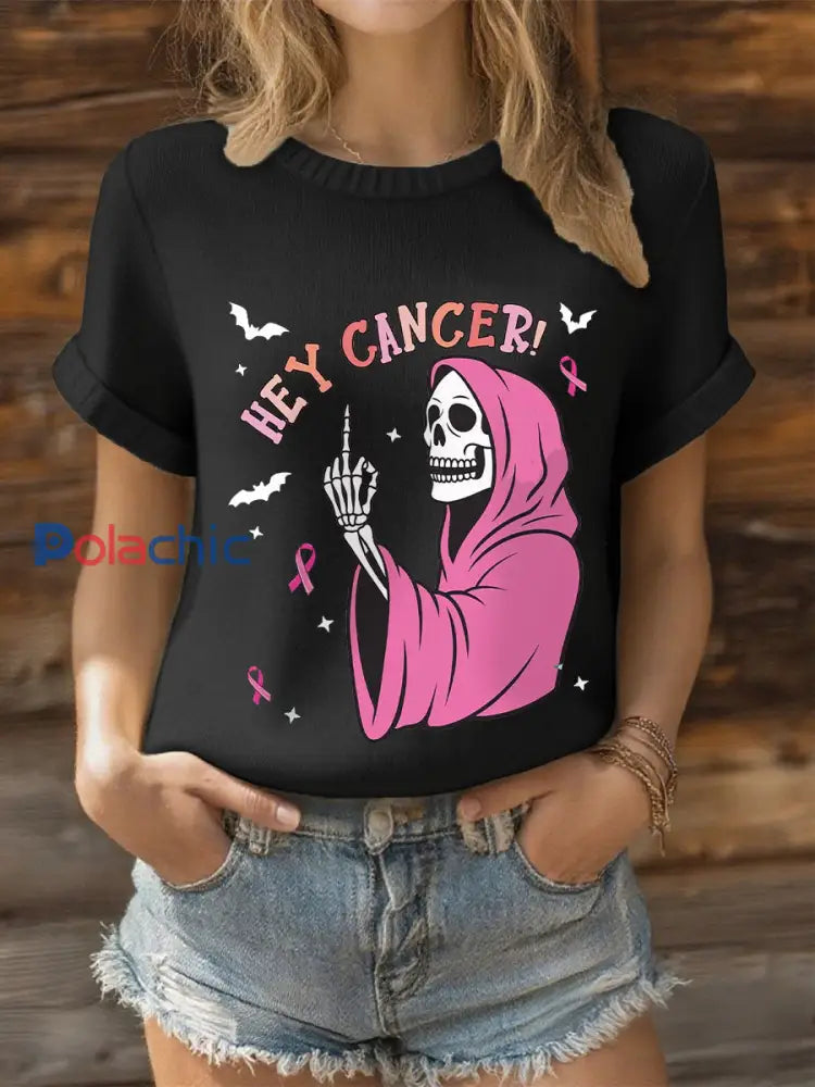 T-shirt manches courtes femme noir / S