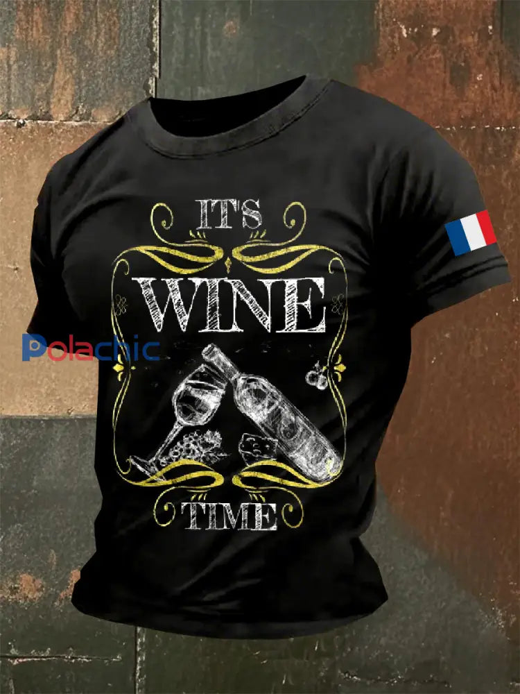 T Shirt Vintage Imprimé Homme comme image / S