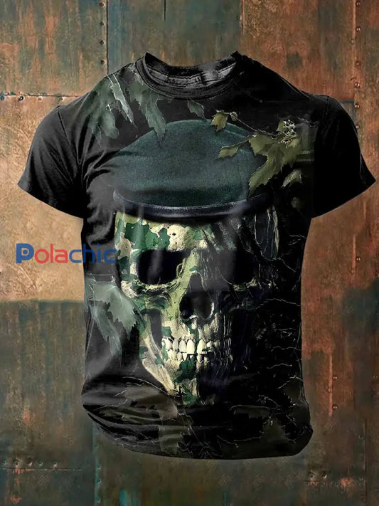 T-Shirt Vintage Régiment Étranger Français Pour Hommes comme image / M