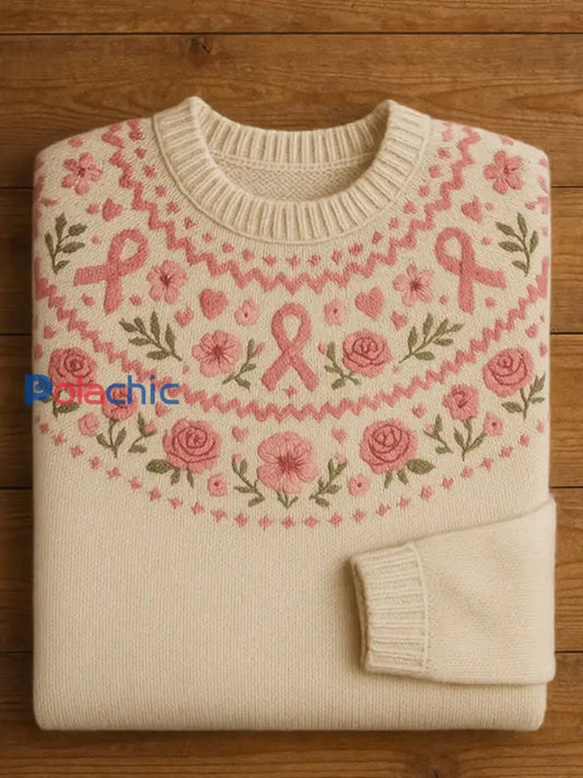 Top Décontracté Femme Rose Ruban Imprimé Floral comme image / S
