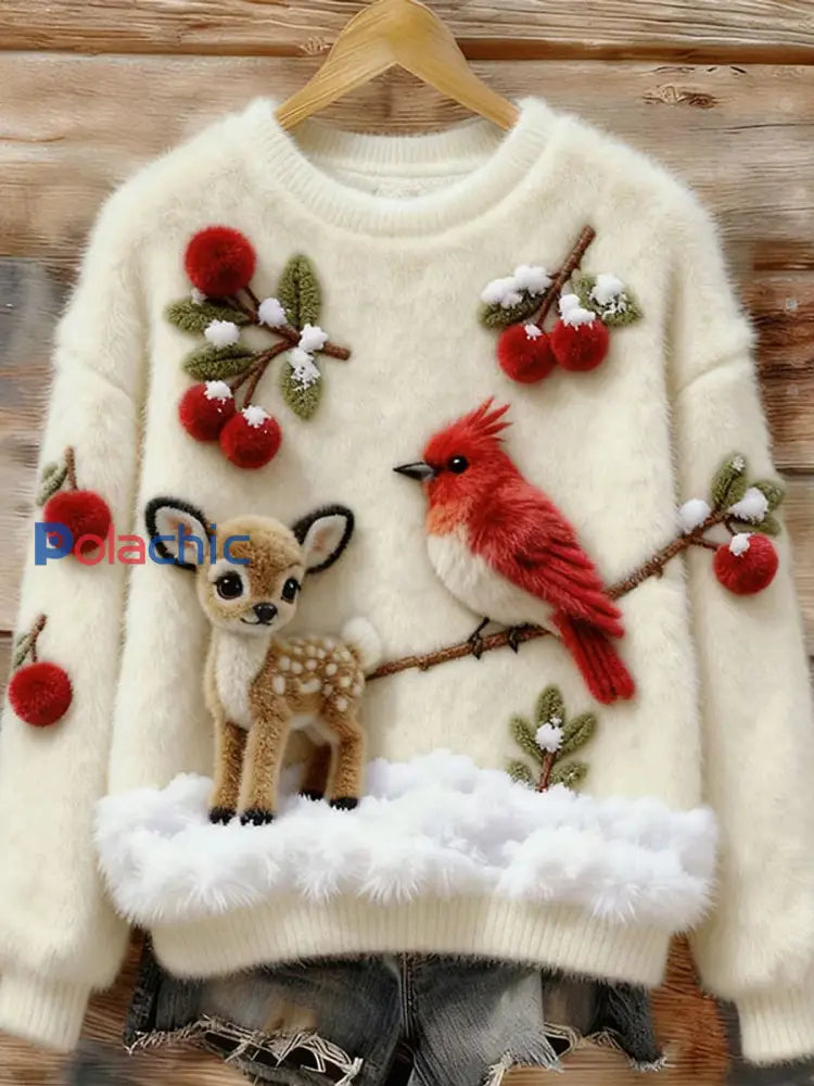 Top en flanelle décontracté à imprimé animal rétro pour femmes A / S