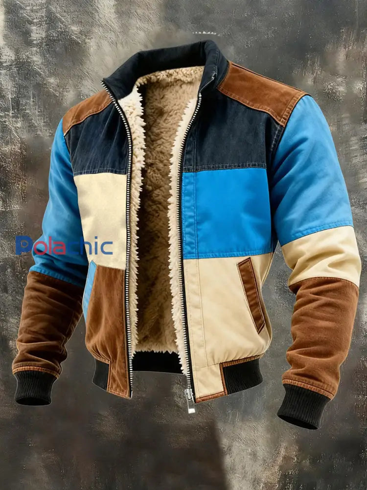 Veste d’extérieur Vintage Warm pour hommes comme image / S