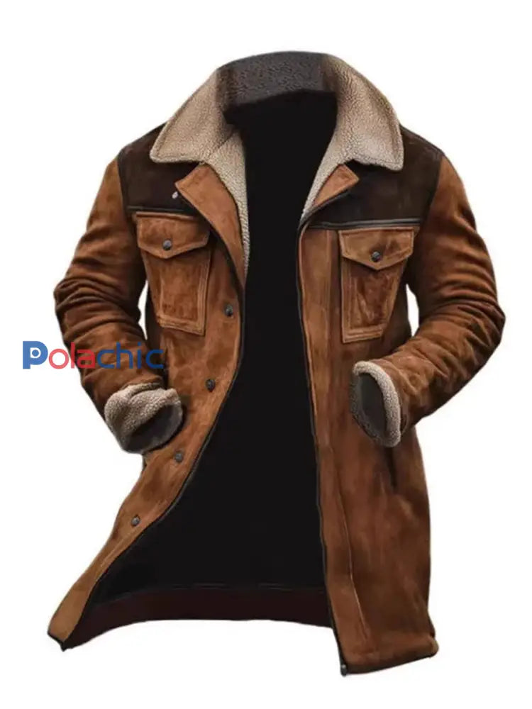 Veste Retro Pocket Zipper Homme