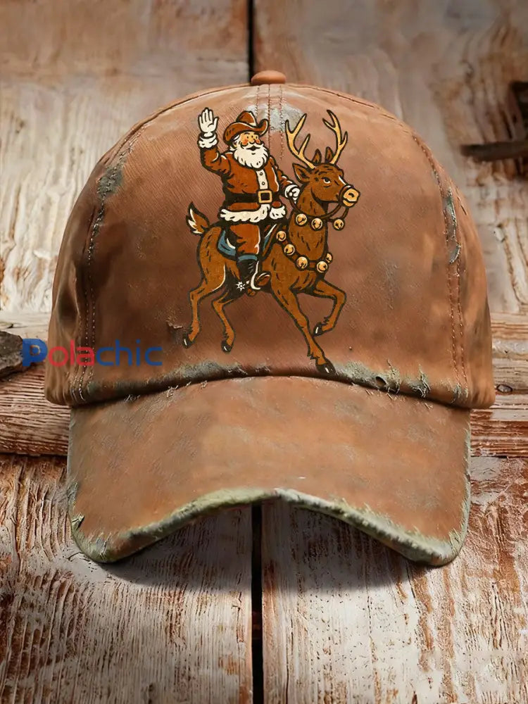 Western Santa Claus Unisexe Chapeaux Marron / UN