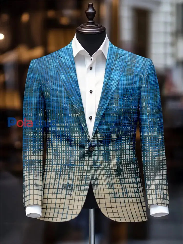 Blazer décontracté vintage pour hommes A / S