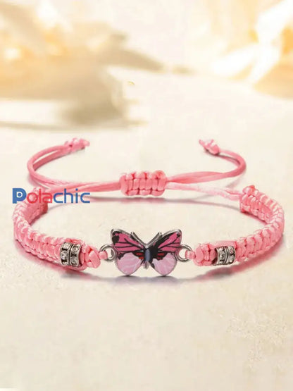 Bracelet cancer du sein pour femme Rose / ONE
