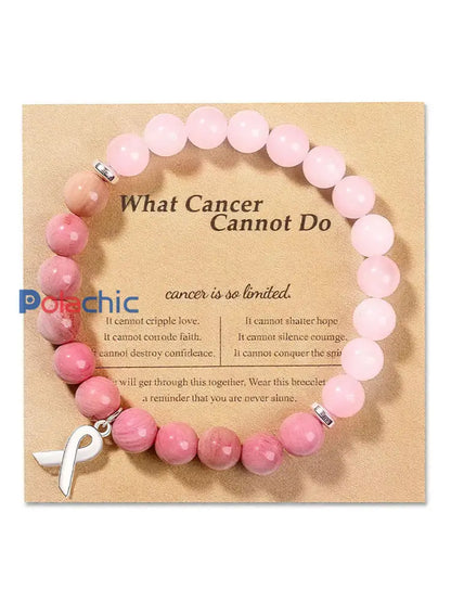 Bracelet Femme Cancer Du Sein Rose
