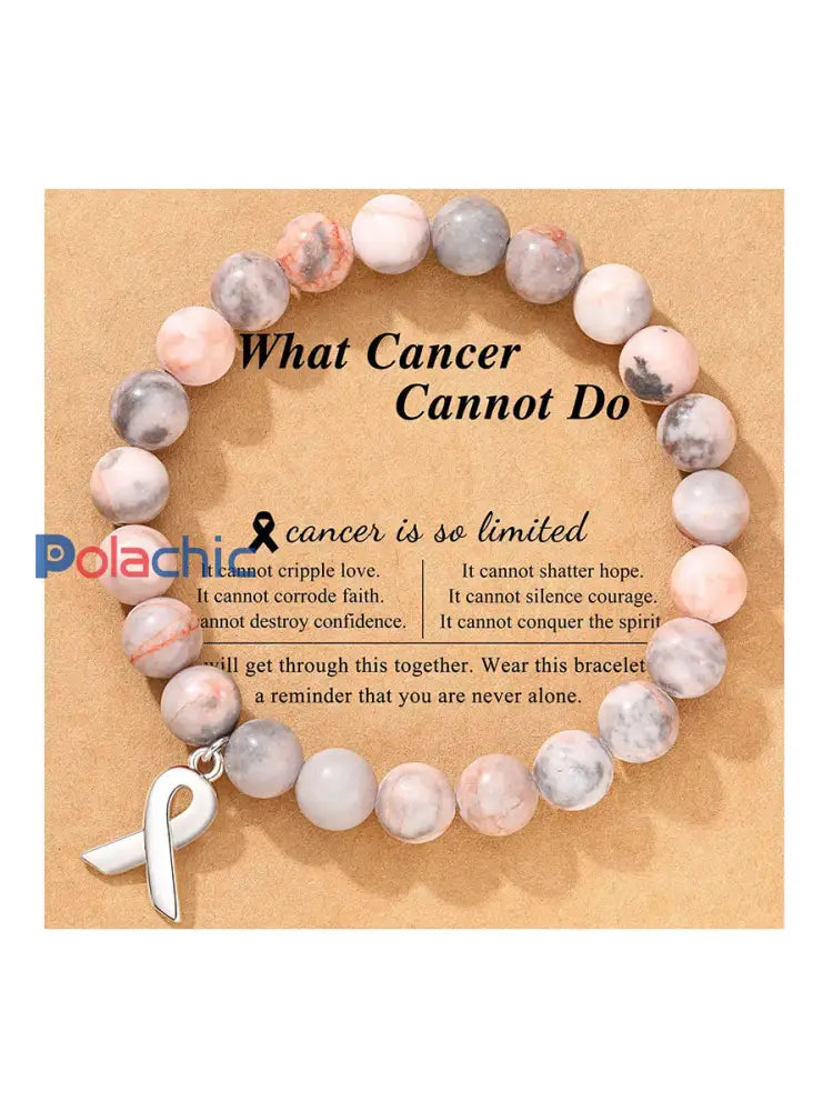 Bracelet Femme Cancer Du Sein Rose A / ONE