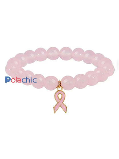 Bracelet Femme Cancer Du Sein Rose A / ONE