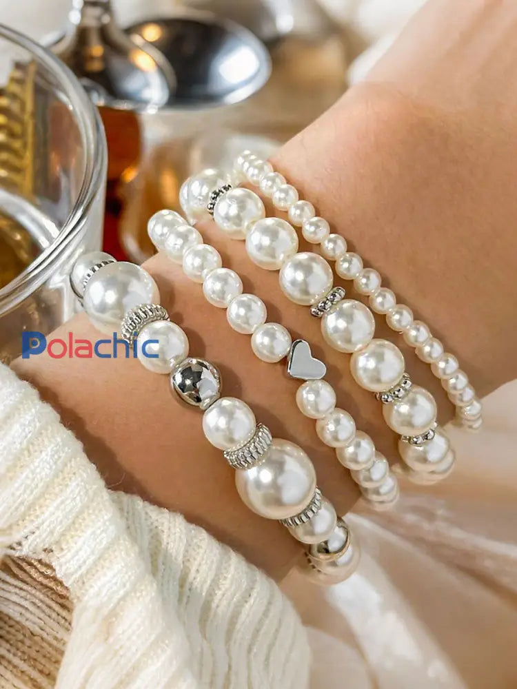Bracelet Femme Ruban Rose Cancer Du Sein Blanc / ONE