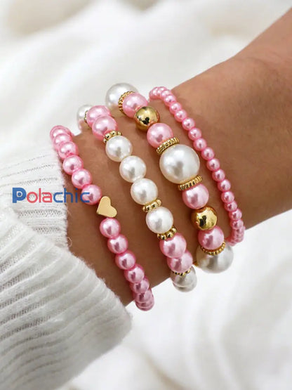 Bracelet Femme Ruban Rose Cancer Du Sein Rose / ONE