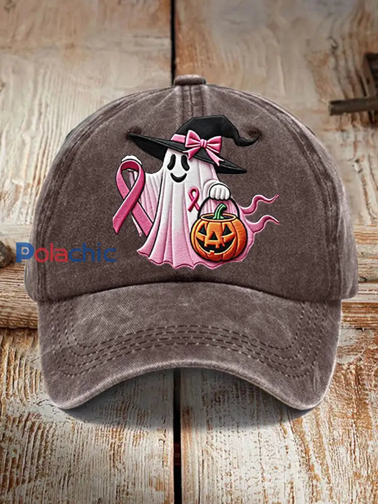 Casquette de baseball unisexe Cancer du sein Awarenessd brun / JM