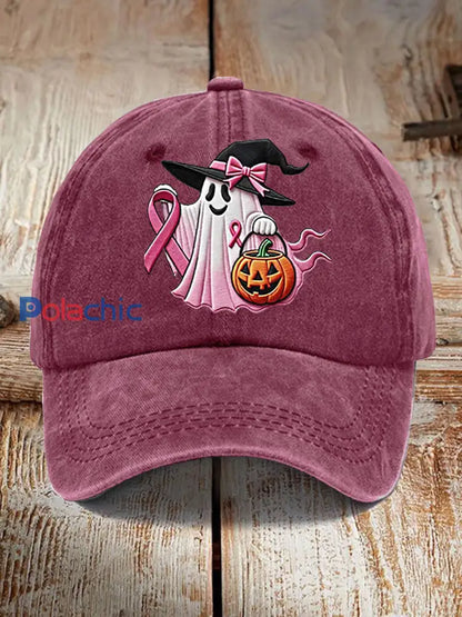 Casquette de baseball unisexe Cancer du sein Awarenessd vin rouge / JM