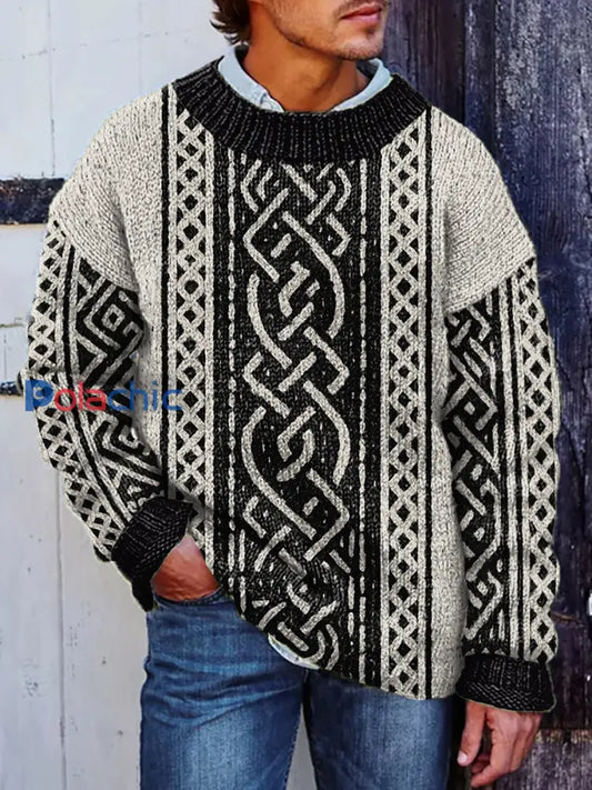 Chandail Viking pour hommes Abricot / S