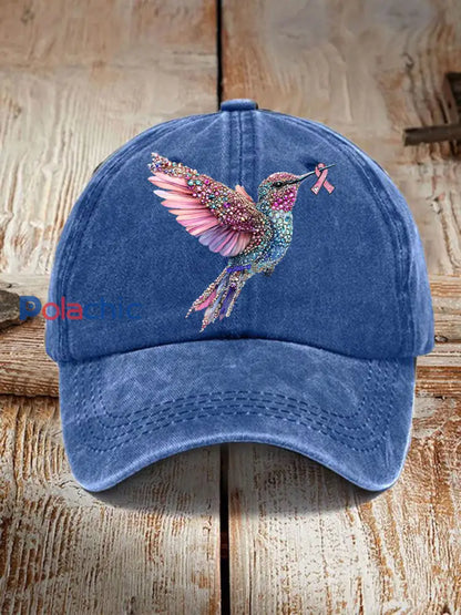 Chapeau unisexe design hawaïen de villégiature Bleu / ONE