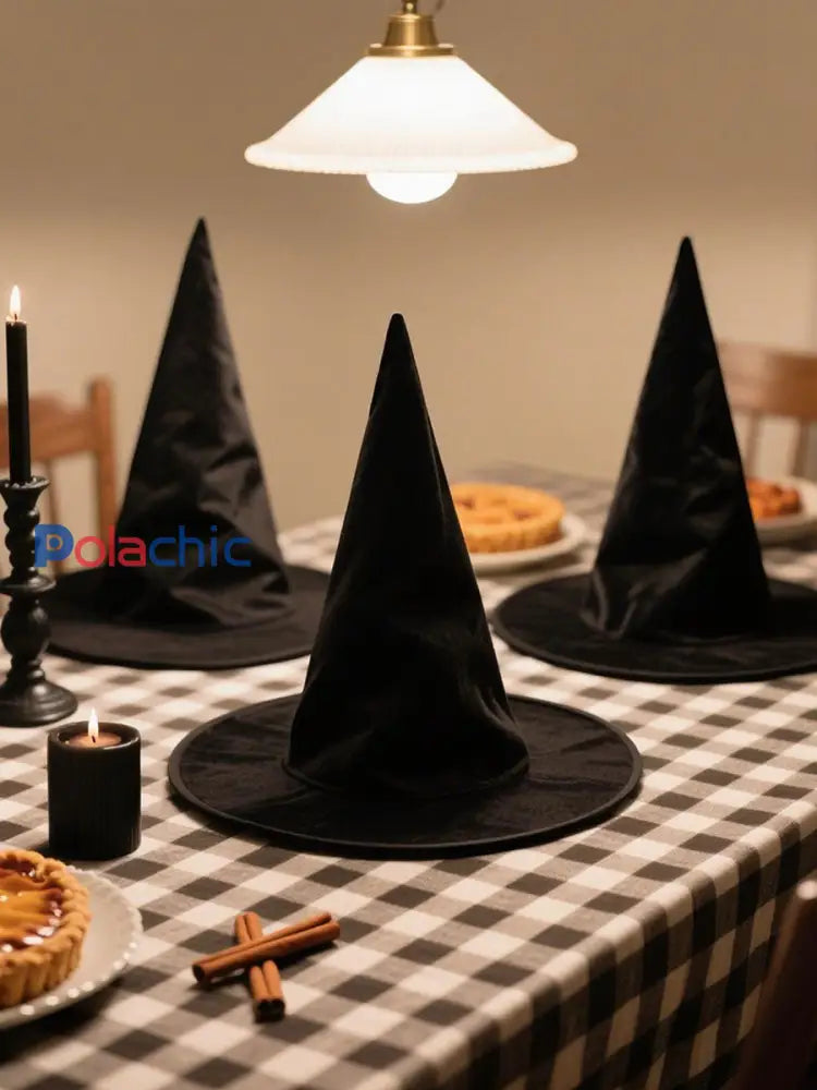 Chapeaux de sorcière d’Halloween Noir / ONE