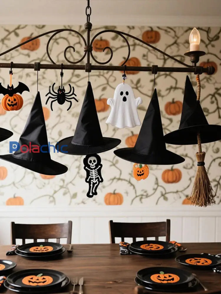Chapeaux de sorcière d’Halloween Noir / ONE