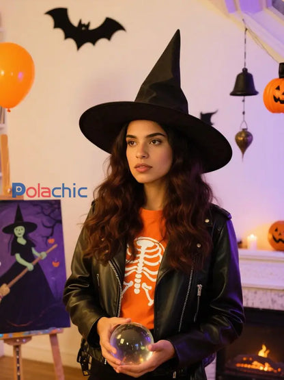 Chapeaux de sorcière d’Halloween Noir / ONE