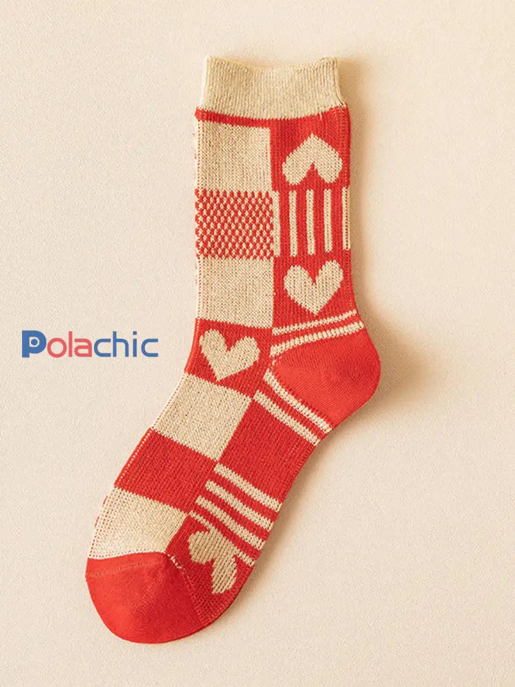 Chaussettes longues de Noël unisexe image 3 / UN