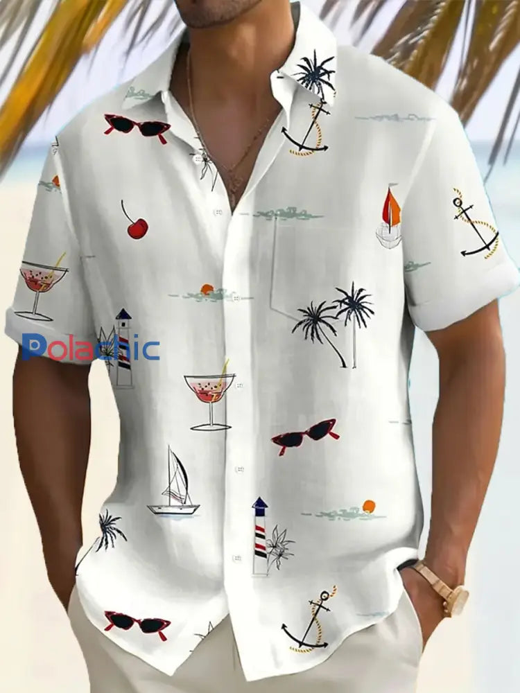 Chemise Casual Resort Homme