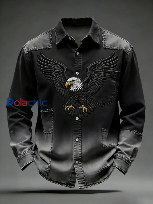 Chemise décontractée et confortable à blocs de couleur à imprimé animal rétro A / S