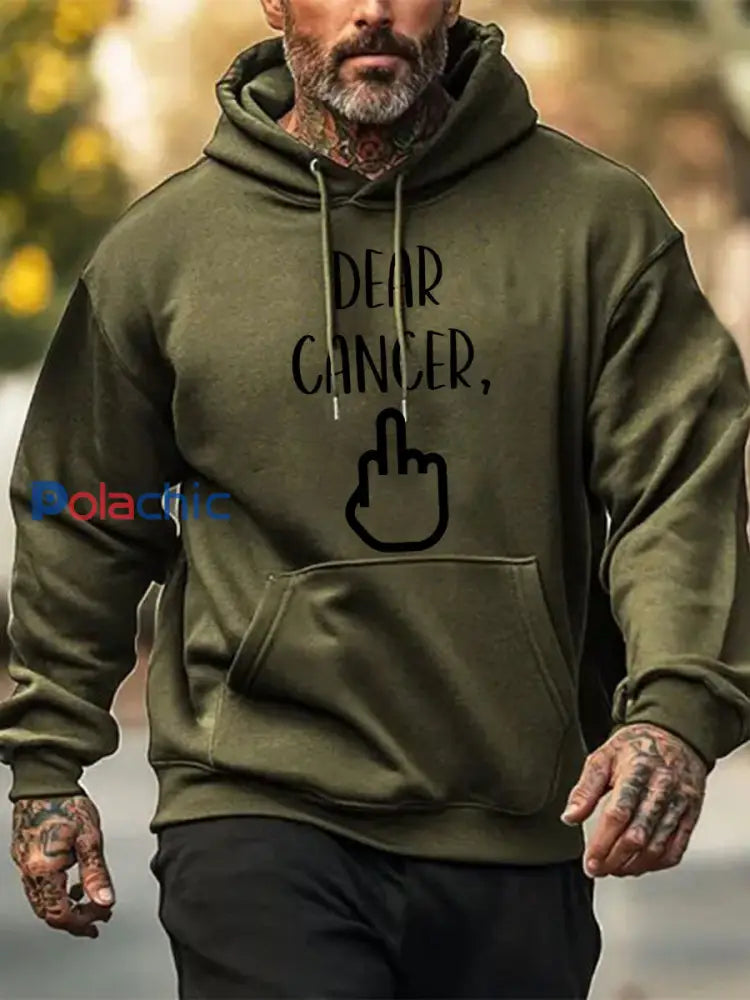 Cher cancer des hommes vous avez choisi le mauvais sweat shirts de chienne