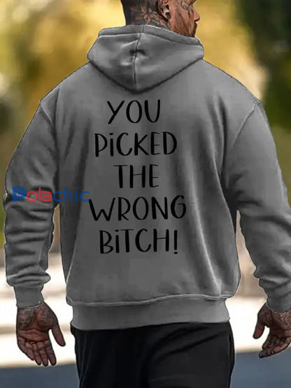 Cher cancer des hommes vous avez choisi le mauvais sweat shirts de chienne