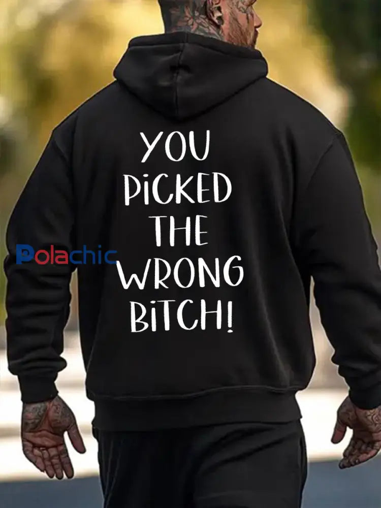 Cher cancer des hommes vous avez choisi le mauvais sweat shirts de chienne