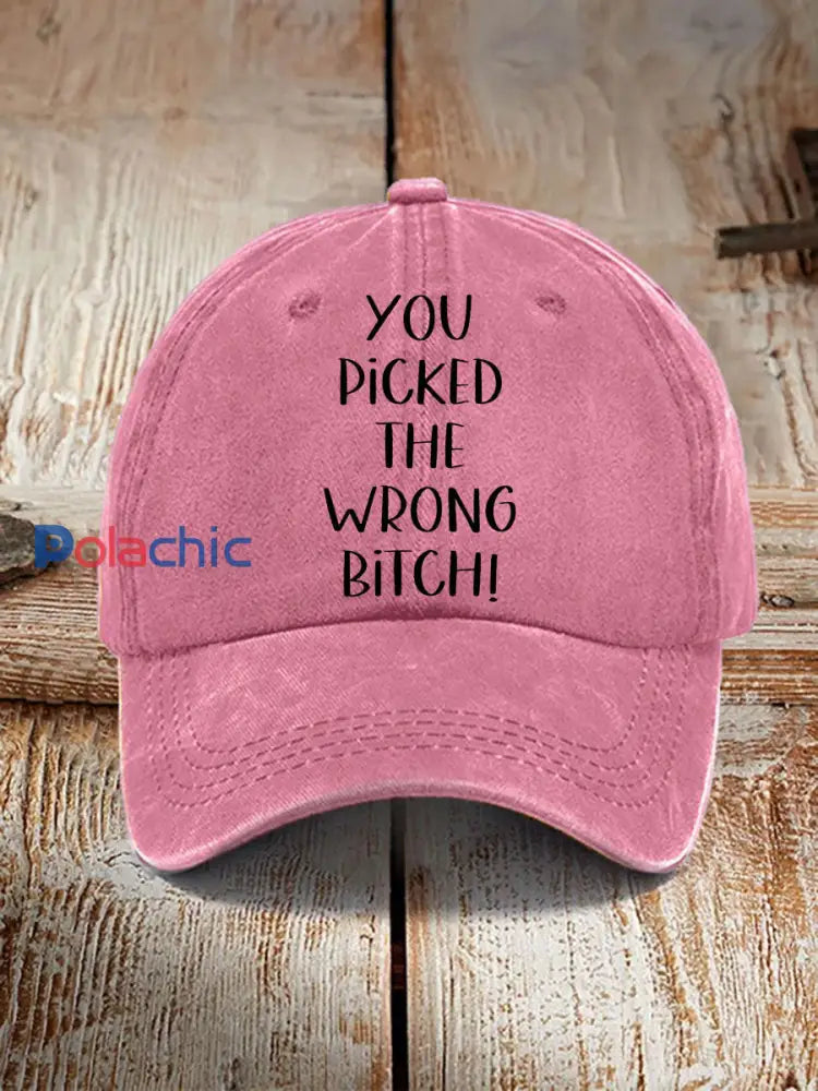 Cher cancer vous avez choisi la mauvaise chienne chapeaux neutres