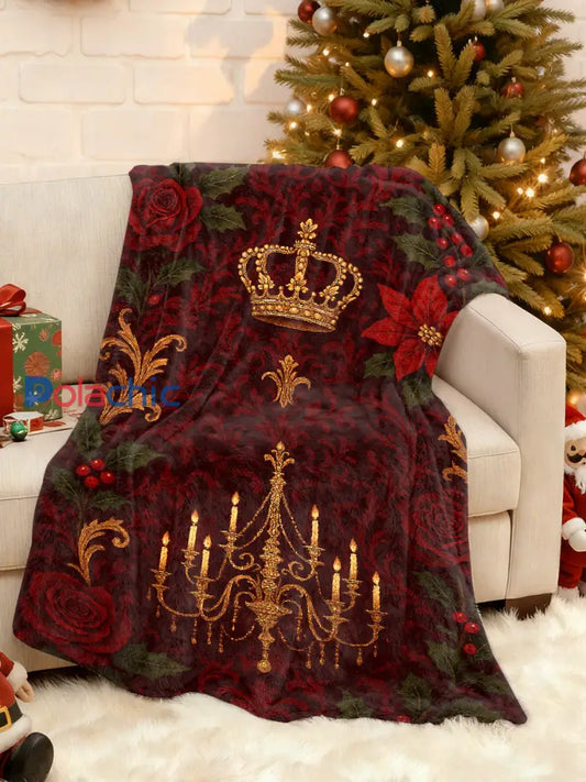 Couverture rétro à motifs de Noël comme image / UN