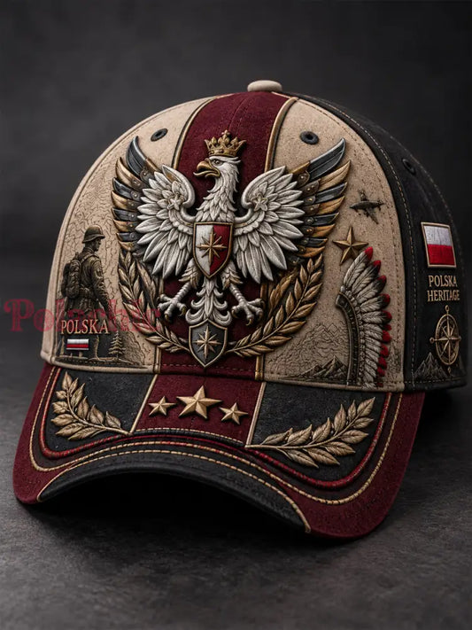 Czapka uniseks w stylu wojskowym - A / JEDEN