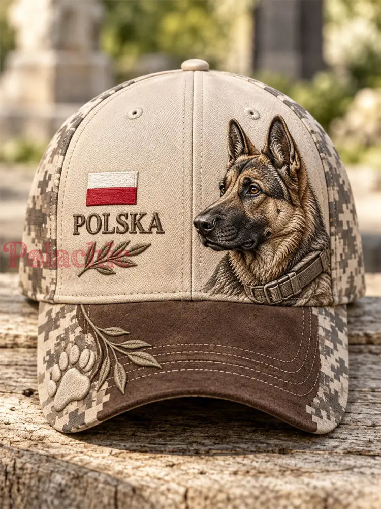 Czapka unisex z motywem kultury wojskowej Polski - A / JEDEN