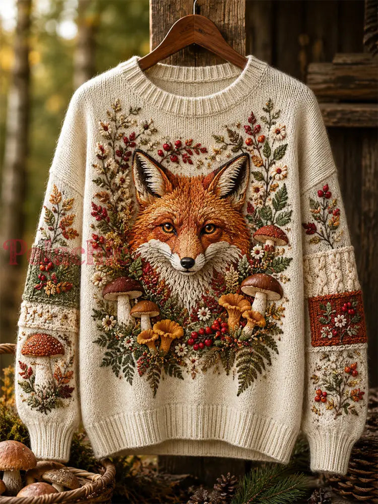 Damski sweter na szyję Grzybobranie Culture Crew - A / S