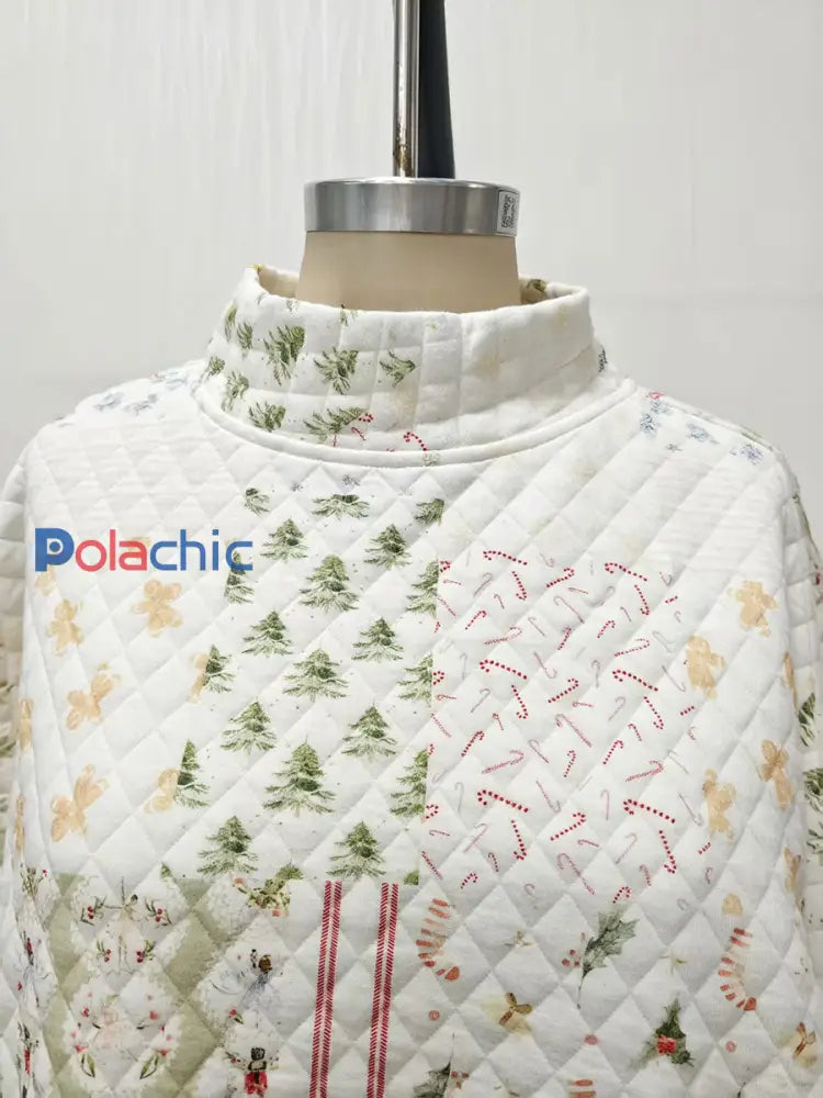 Ensembles sweatshirt et shorts de Noël pour femmes