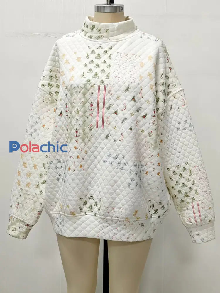 Ensembles sweatshirt et shorts de Noël pour femmes